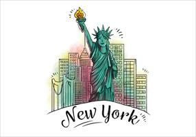 286x200 Statue Of Liberty Free Vector Art