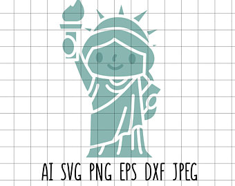 340x270 Statue Liberty Icon Etsy