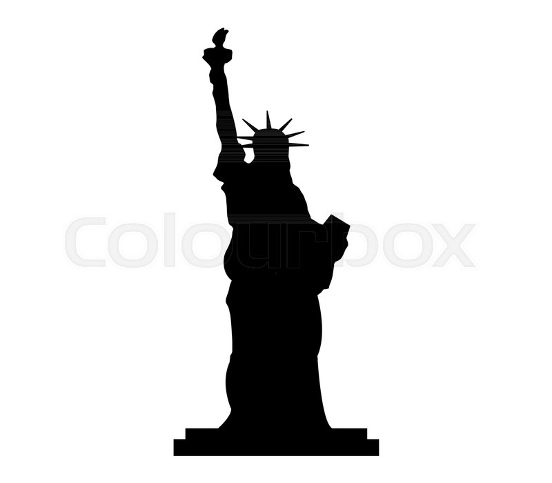 800x700 Statue Of Liberty Icon Stock Vector Colourbox
