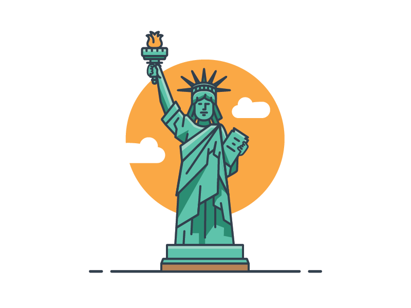 800x600 Icon Illustration Statue Of Liberty