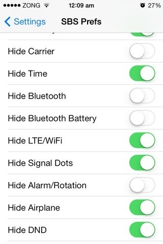 320x480 How To Hide The Ios Status Bar Or Any Of Its Icons Elements