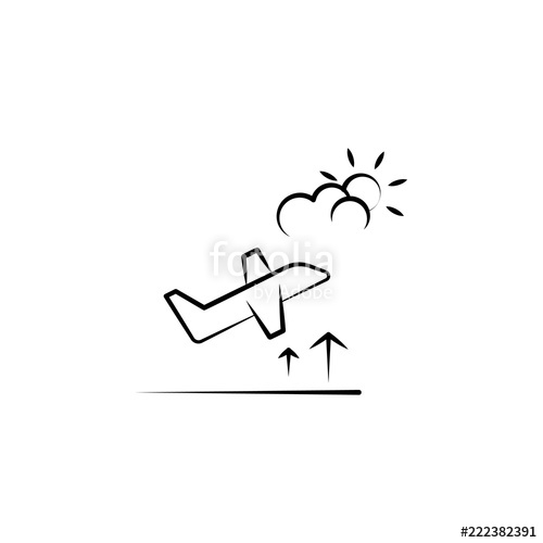 500x500 Aircraft Stay Icon Element Of Anti Aging Icon For Mobile Concept