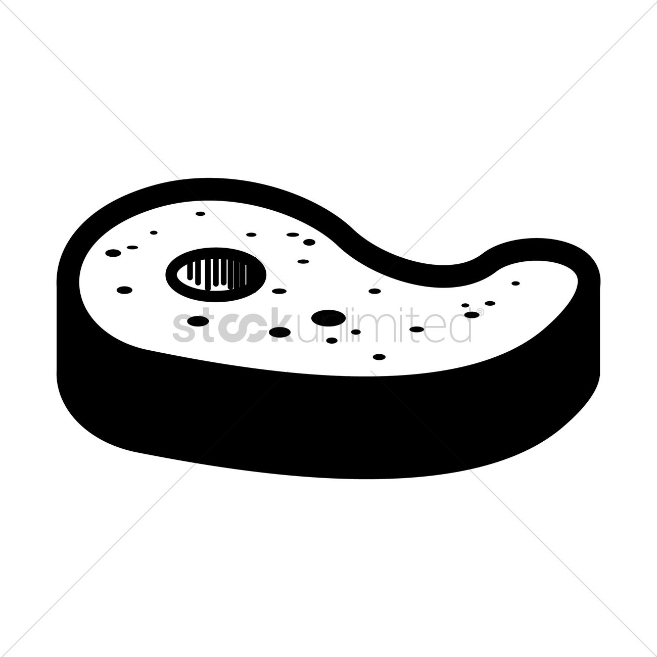 1300x1300 Steak Icon Vector Image