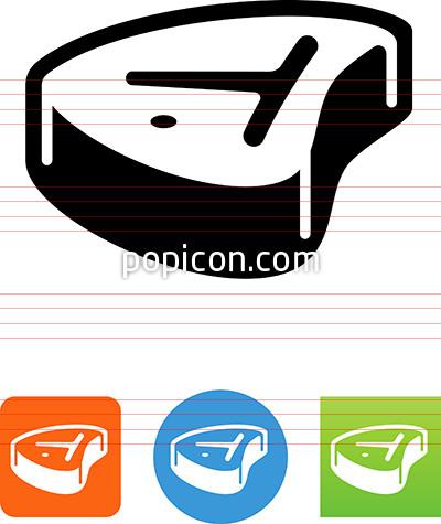 400x475 Vector T Bone Steak Icon