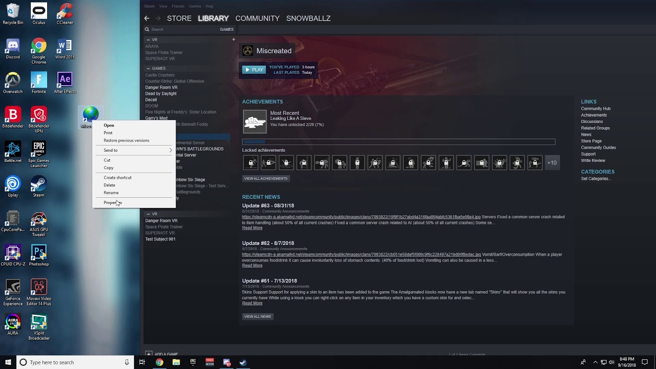 1280x720 How To Fix Broken Steam Desktop Icons Url Glitch