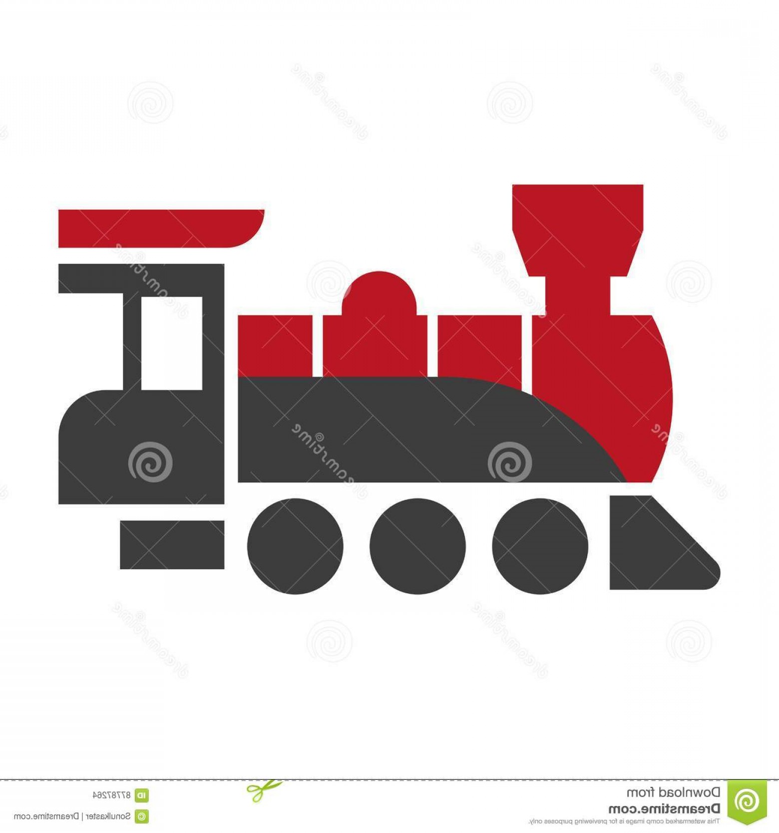1560x1668 Stock Illustration Old Style Steam Engine Locomotive Icon White