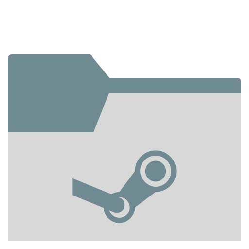 512x512 Folder, Steam Icon Free Of Zafiro Places