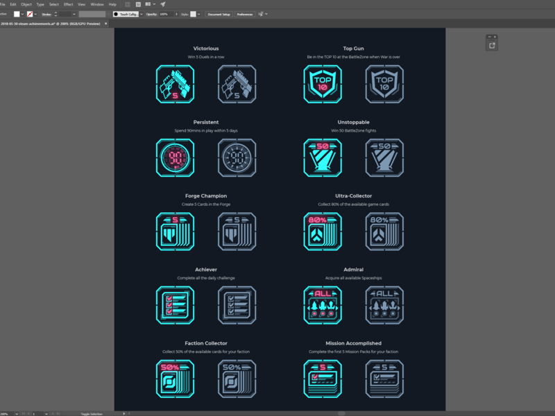 Steam Achievements Icons 800x600 Steam Achievements Icons
