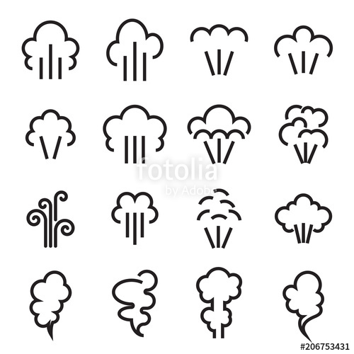 500x500 Steam Icons Linear Symbol Of Steam Function In Domestic