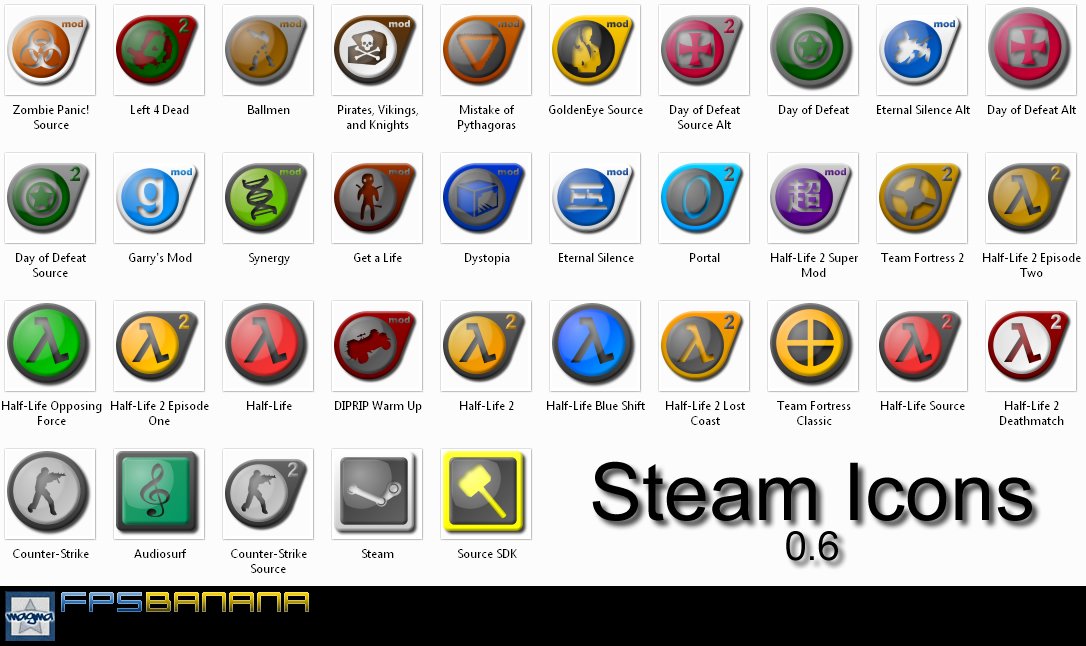 1086x646 Magma's Steam Icons