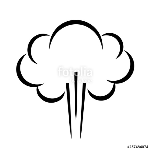500x500 Steam Jet Vector Icon Stock Image And Royalty Free Vector