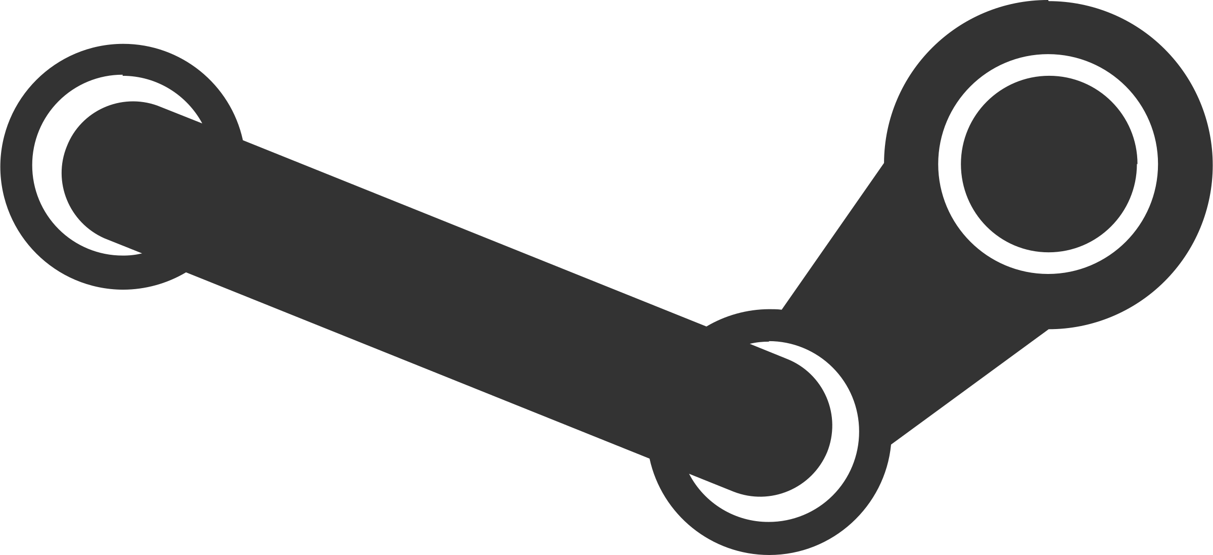 2400x1098 Steam Icon Logo Png Transparent Vector