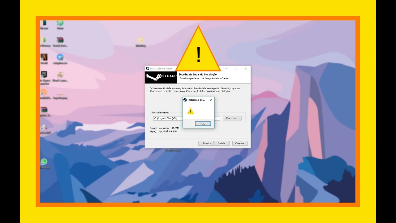 1280x720 Fix!! Steam Error