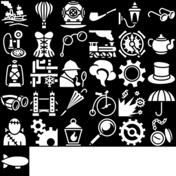 Steampunk Icons Game 256x256 Steampunk Icons Game