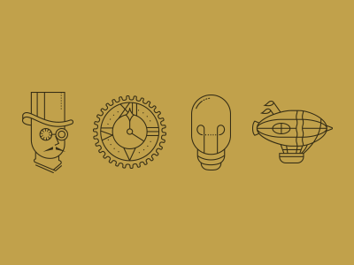 Steampunk Icons 400x300 Steampunk Icons