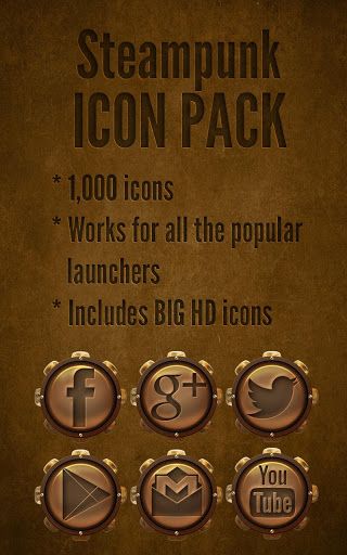 320x512 Icon Pack Steampunk Requirements And Up Overview