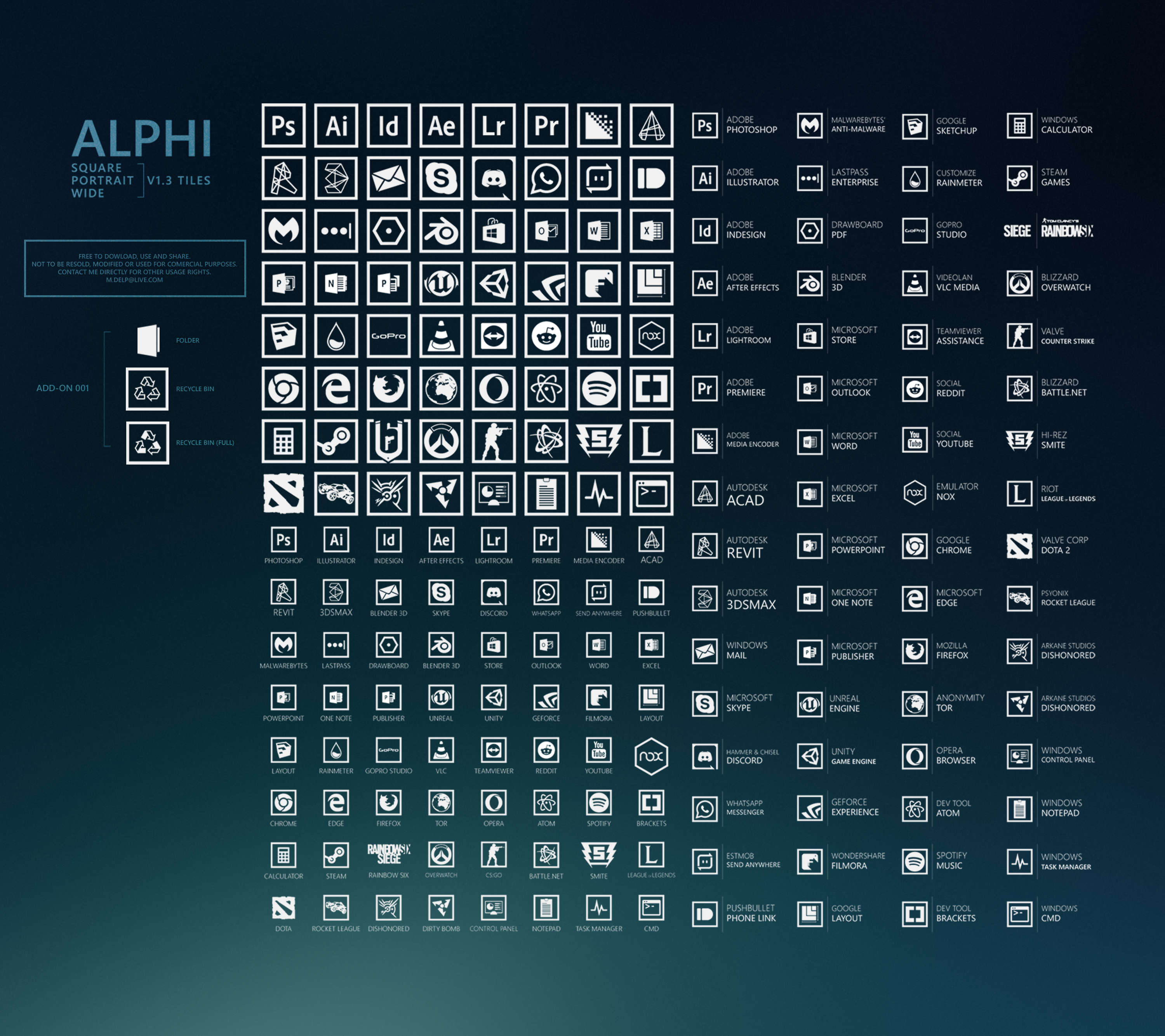 3000x2667 Icon Sets On Rainmeterglobal
