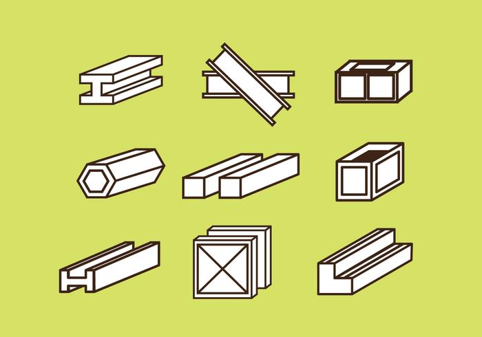 700x490 Free Steel Beam Vector Icon