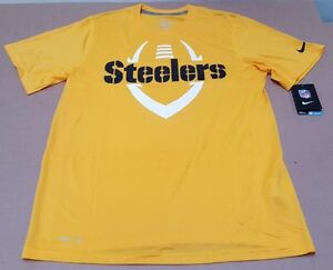 300x243 Nike Dri Fit Pittsburgh Steelers Icon Men's T Shirt Yellow New Ebay