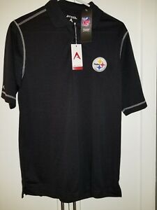 225x300 Antigua Men's Nfl Apparel Pittsburgh Steelers Icon Short Sleeve