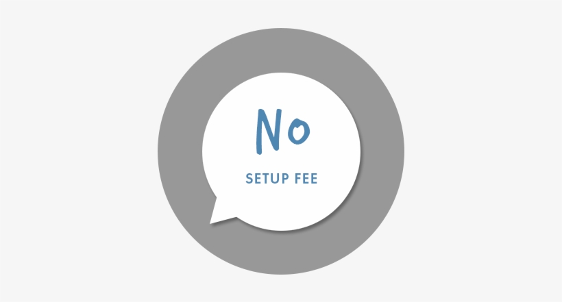 820x441 No Setup Fee Icon
