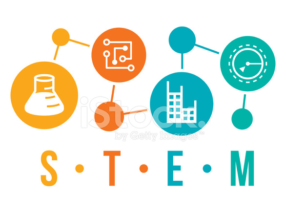 586x440 Stem Icons Stock Vector