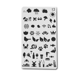 300x300 Pro Stencil For Bullet Journal, Weather Icon Model The White Pad