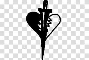 300x202 Scribble Hearts Swirls, Dagger To Broken Heart Stencil Icon