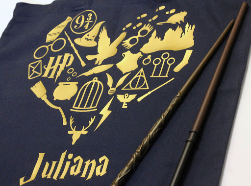 512x380 Harry Potter Icons Tote Bag