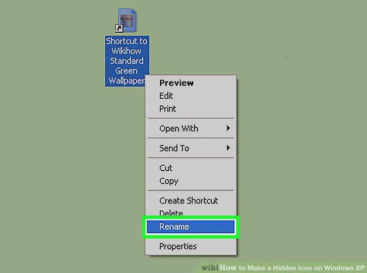 728x542 How To Make A Hidden Icon On Windows Xp Steps