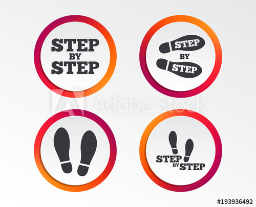 Step By Step Icon At Collection Of Step By Step Icon