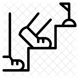 256x256 Success Steps Icon Of Line Style