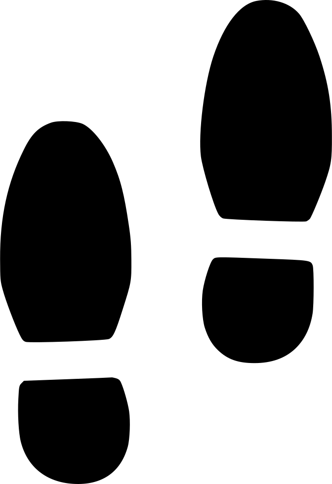 672x980 Footprint Steps Png Icon Free Download