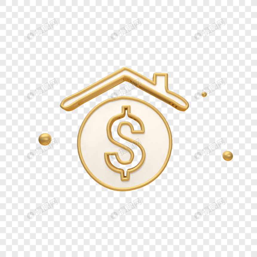 860x860 Golden Dollar Stereo Icon Png Image Picture Free Download