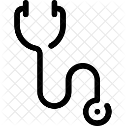 256x256 Stethoscope Icon Of Line Style