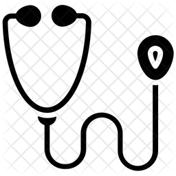 256x256 Stethoscope Icon Of Glyph Style
