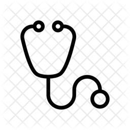 256x256 Stethoscope Icon Of Line Style