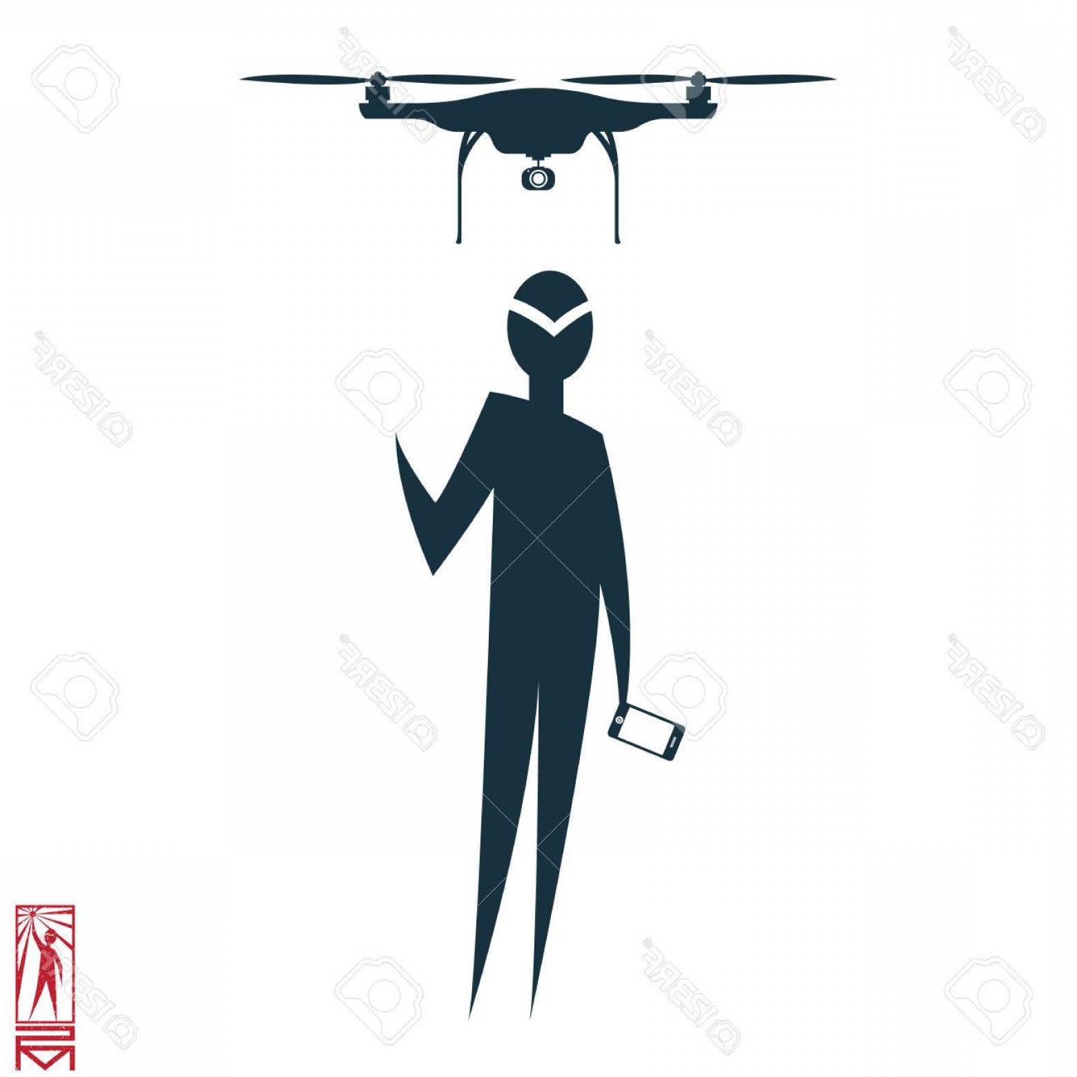 1560x1560 Photostock Vector Man Person Basic Body Position Stick Figure Icon