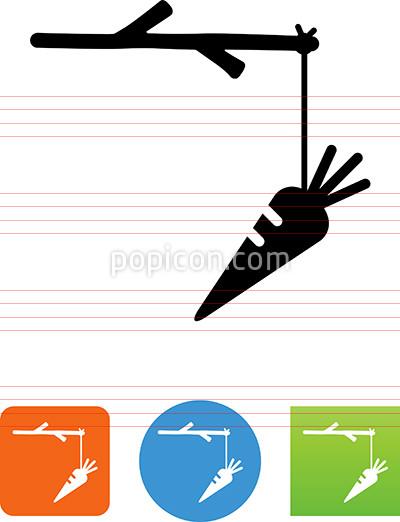 400x522 Carrot And Stick Icon