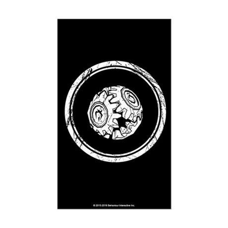 460x460 Survivor Icon Sticker Gold Label