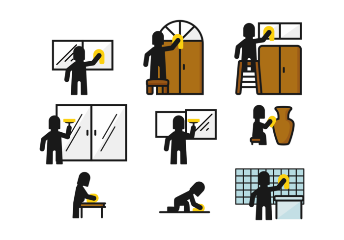 700x490 Wipe Stickman Icon