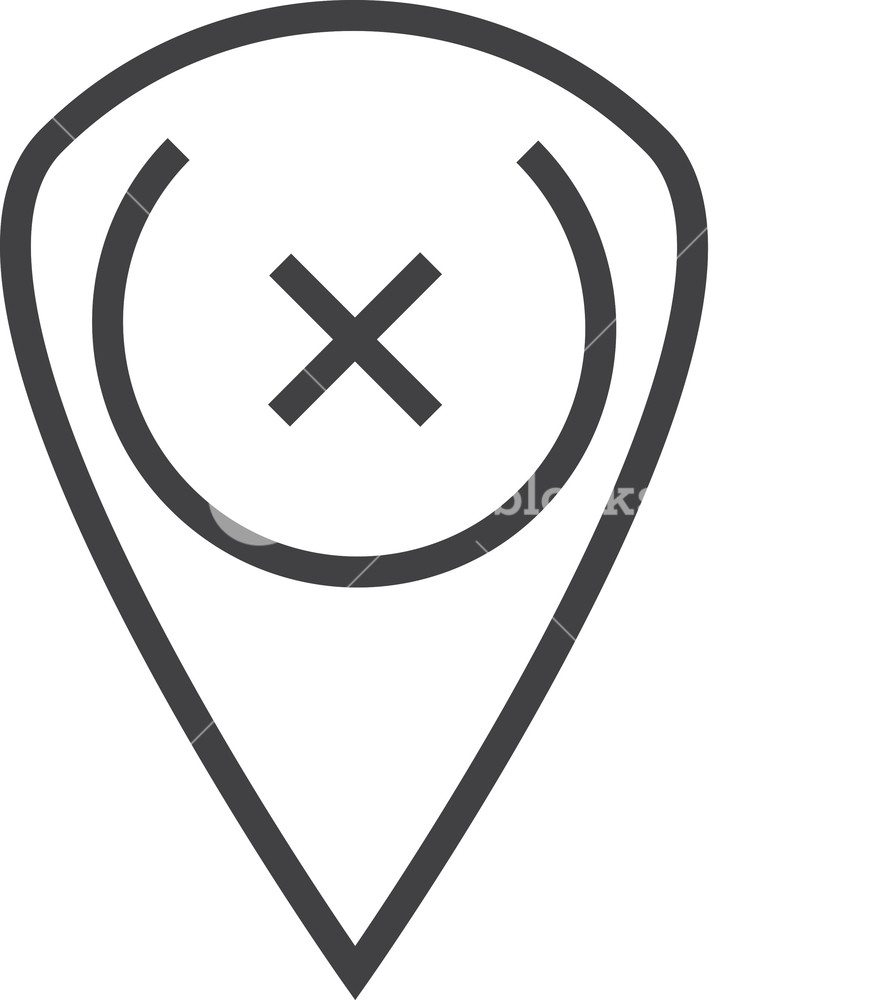 870x1000 Sticky Minimal Icon Royalty Free Stock Image