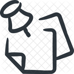 256x256 Sticky Icon Of Doodle Style