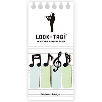 425x425 Time Concept Look Tag! Removable Adhesive Paper