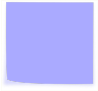 200x186 Light Blue Sticky Png, Clip Art For Web