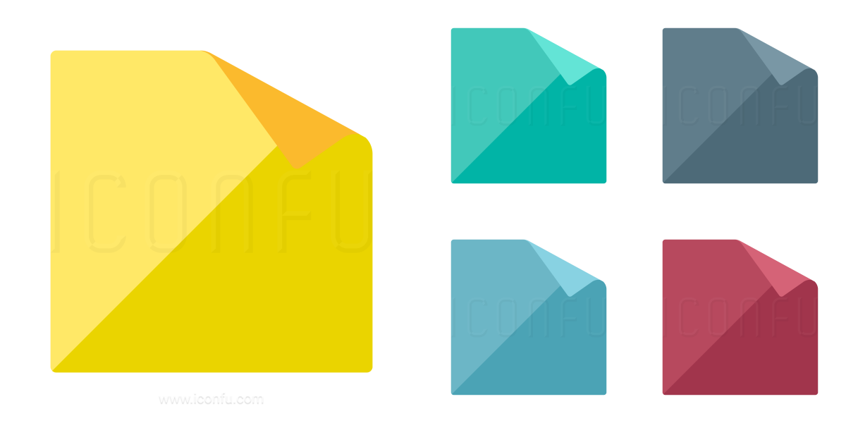 1200x600 Sticky Note Icon