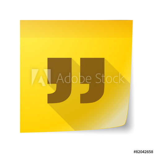 500x500 Sticky Note Icon With Quotes