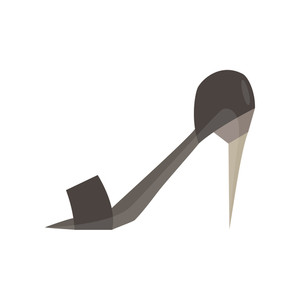300x300 Shoes Woman Vector Icon Fashion Illustration Isolated Heel Design