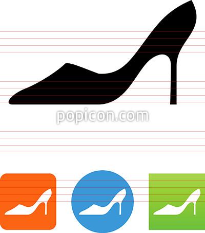 400x453 Stiletto Heel Icon