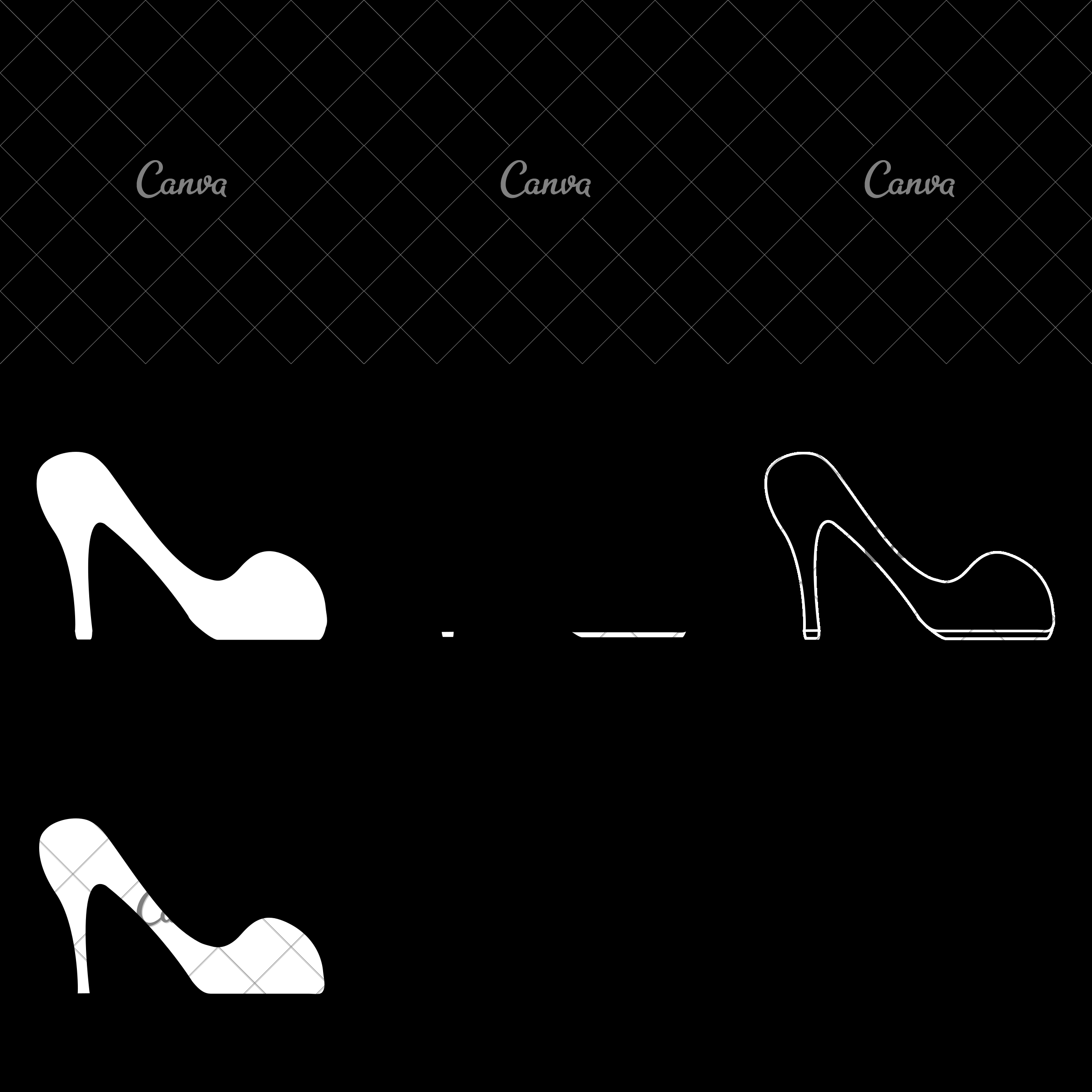 2400x2400 Stiletto Heel Icon Image
